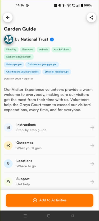 Impactful Activities