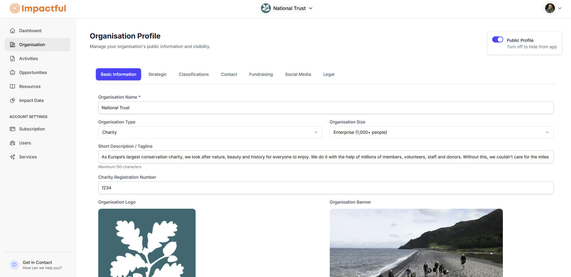 Organisation Profile